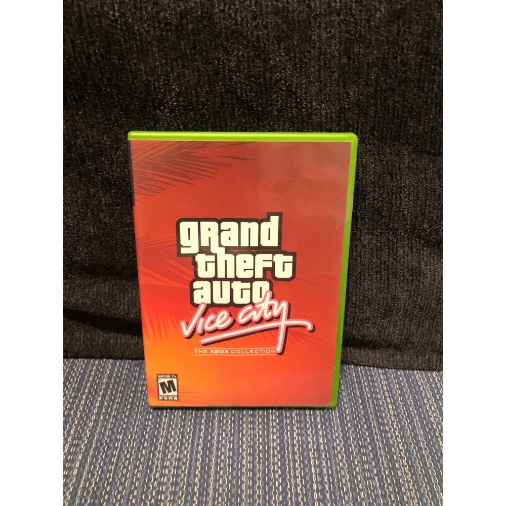 Grand Theft Auto Vice City "The xbox collection." Xbox Game UNTESTED, NO MANUAL